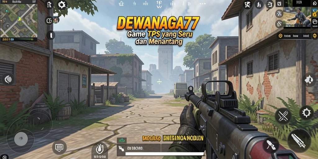 Gameplay seru DEWANAGA77 dengan aksi tembak-menembak yang menegangkan.