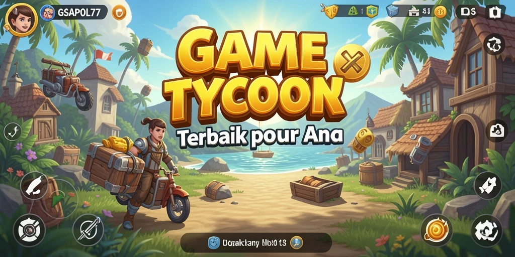 Screenshot gameplay GSAPOL77 menunjukkan manajemen bisnis yang menarik.