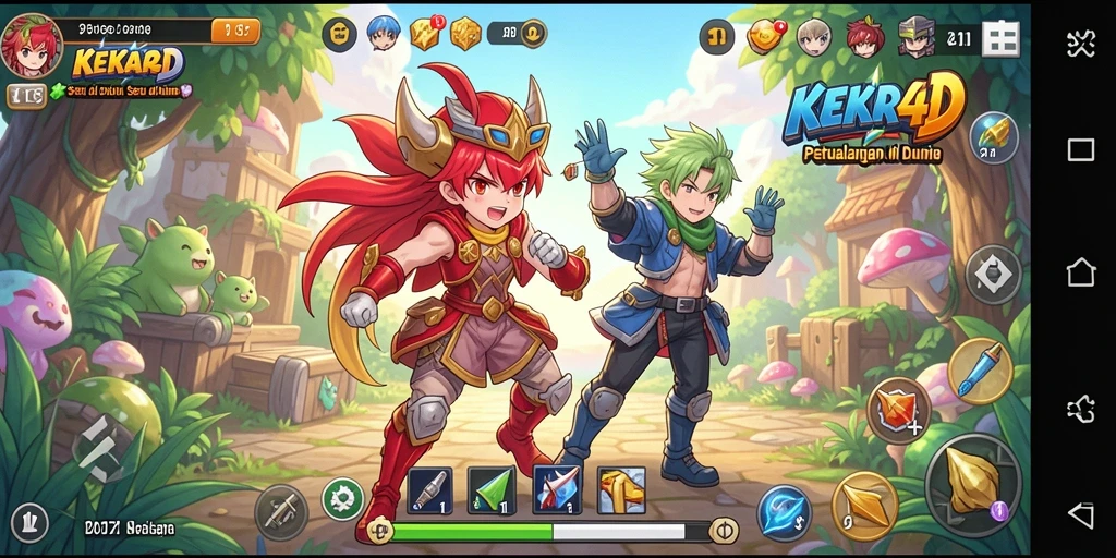 Tampilan menarik dari gameplay KEKAR4D yang mengasyikkan.