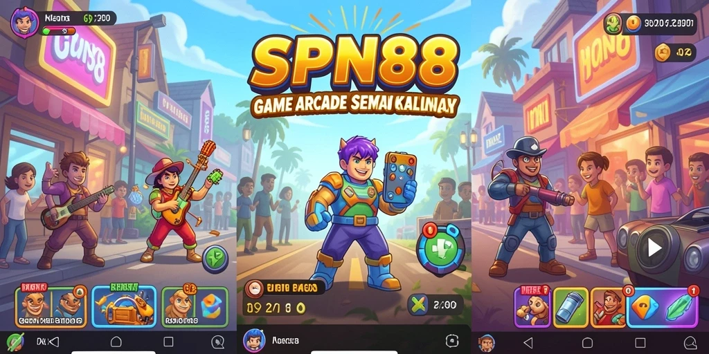 Tampilan gameplay SPN88 yang mengasyikkan dan penuh warna.